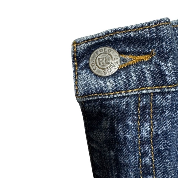 Ralph Lauren Polo Jeans (EUC) Vintage Denim Skirt, Size 12 - Picture 5 of 13